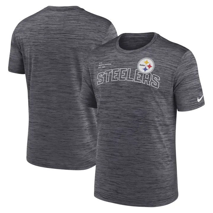 T-shirt Pittsburgh Steelers NFL Velocity Nom de l'équipe 23 BLK