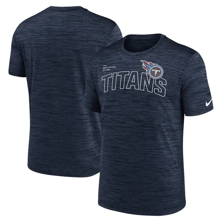 T-Shirt Équipe NFL Tennessee Titans Velocity 23 MARINE