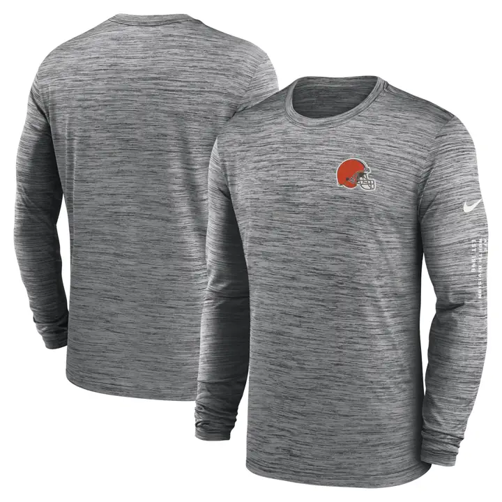 T-Shirt NFL LS Velocity Cleveland Browns 23 ANTHRACITE