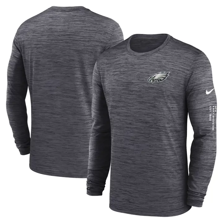 T-shirt NFL LS Velocity Philadelphia Eagles 23 BLK