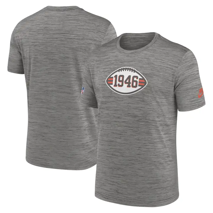 T-shirt Cleveland Browns NFL Dri-Fit Logo alternatif Équipe 23 GRIS H.