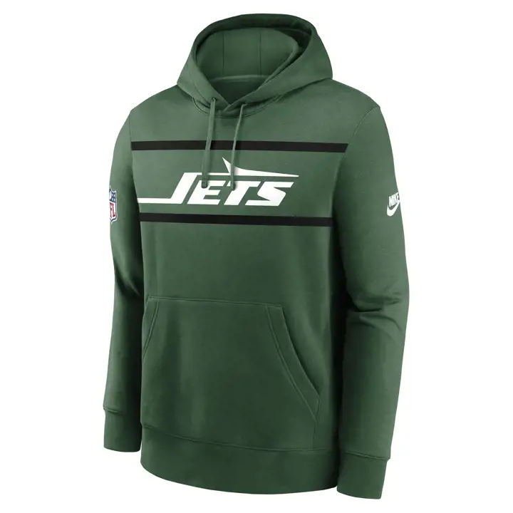 Sweat à capuche New York Jets NFL Alt Logo Club 23 Vert