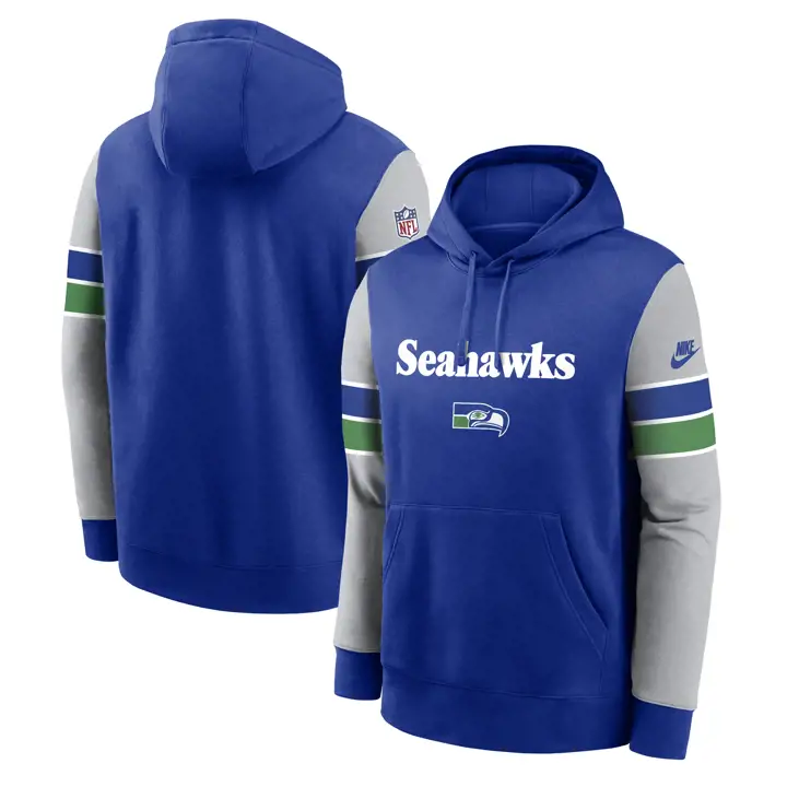 Sweat à capuche club NFL Seattle Seahawks avec logo alternatif 23 RBL