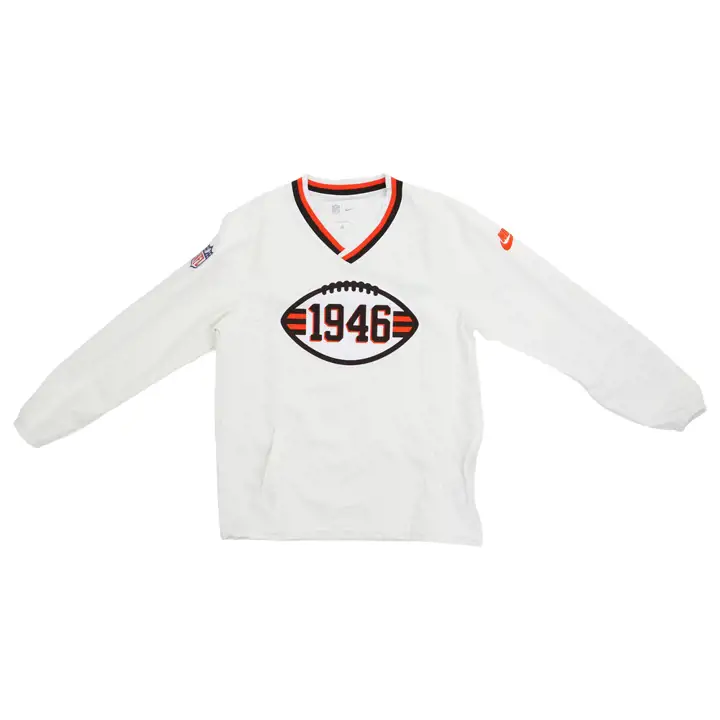 Veste coupe-vent Cleveland Browns NFL avec logo alternatif 23 BRN
