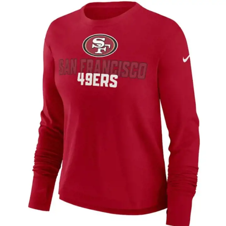 T-shirt manches longues Dri-Fit NFL Femme San Francisco 49ers 23 ROUGE/OR