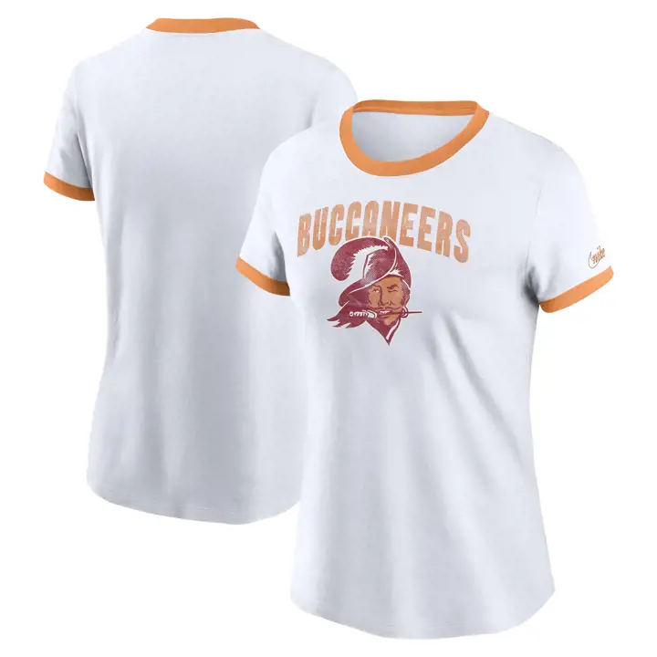 T-shirt femme Tampa Bay Buccaneers NFL Rewind Ringer 23 ORG