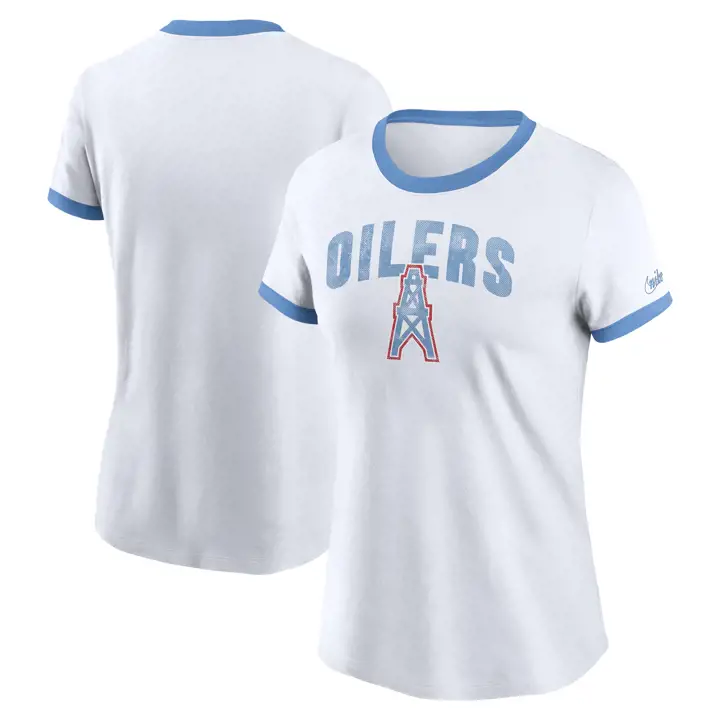 T-shirt Femme Tennessee Titans NFL Rewind Ringer 23 BLEU MARINE