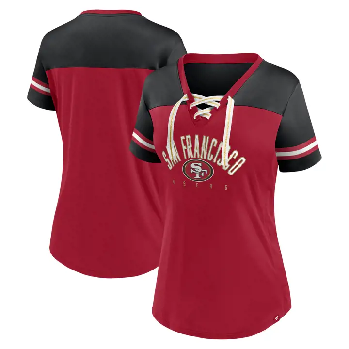 T-shirt NFL San Francisco 49ers pour femme Athena 23 CRÉD/BL