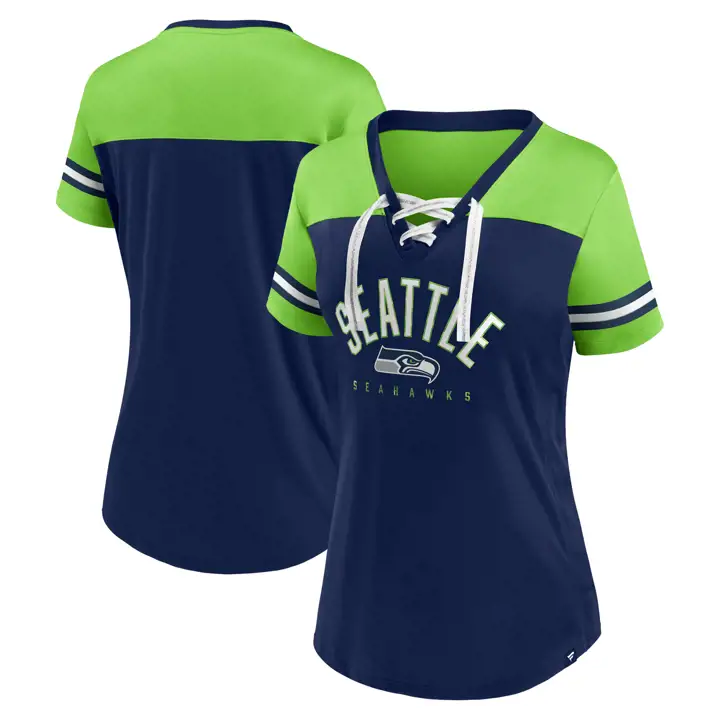 Seattle Seahawks NFL T-shirt Athéna femme 23 MARINE/VERT