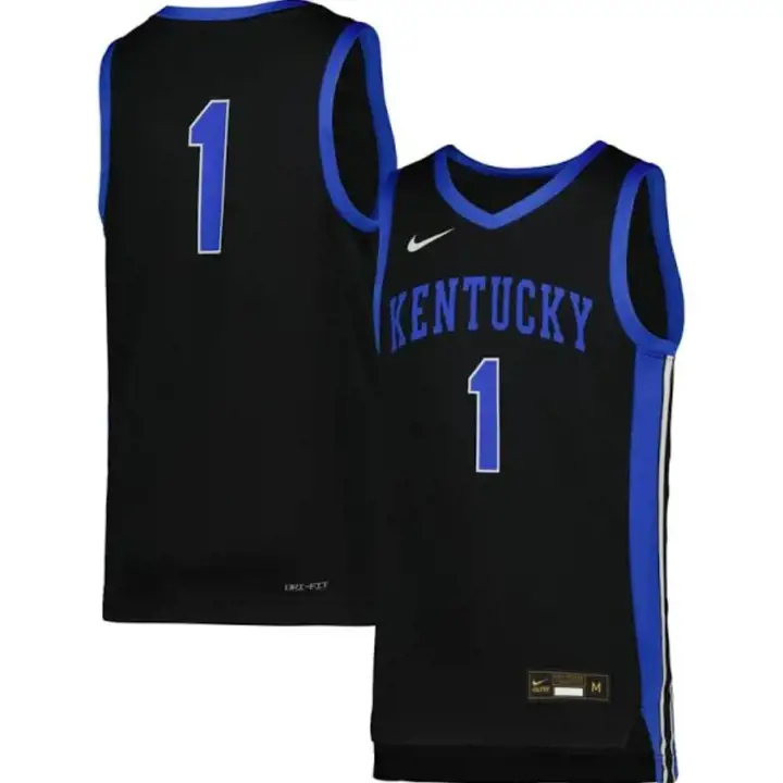 Maillot de basket-ball réplique Kentucky Wildcats NCAA pour jeune blk