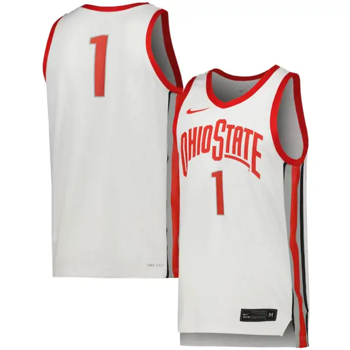 Maillot de basket-ball réplique Ohio State Buckeyes NCAA pour jeune - Re
