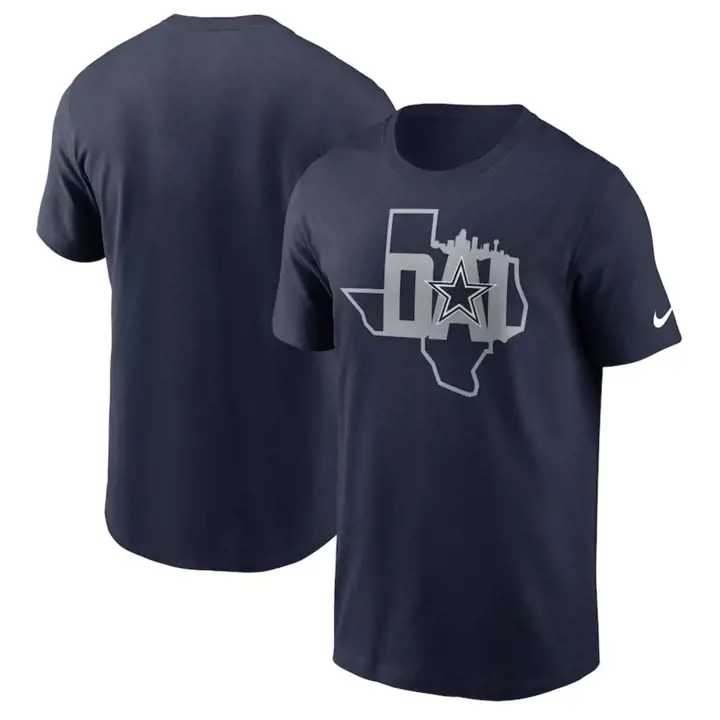 T-shirt Dallas Cowboys NFL Skyline Local 23 BLK
