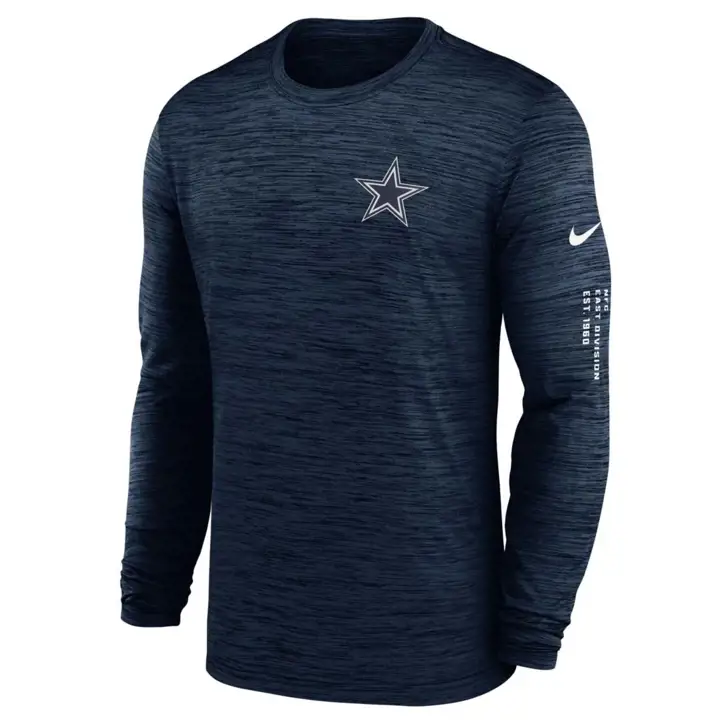 T-shirt NFL Dallas Cowboys Velocity LS 23 MARINE