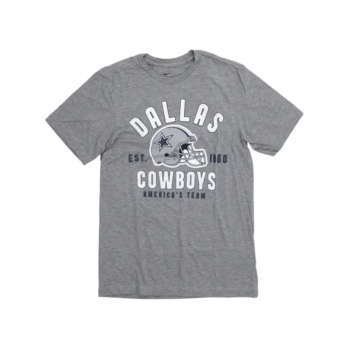 T-shirt Dallas Cowboys NFL Triblend Stacked 23 H-GRAY