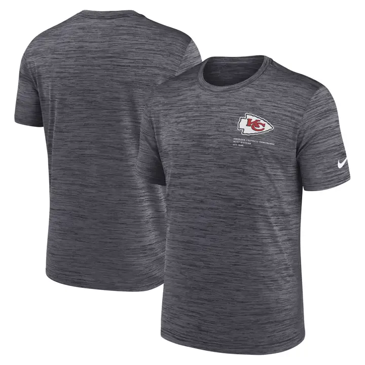 T-shirt Kansas City Chiefs NFL Info Graphique Vélocité 23 BLK