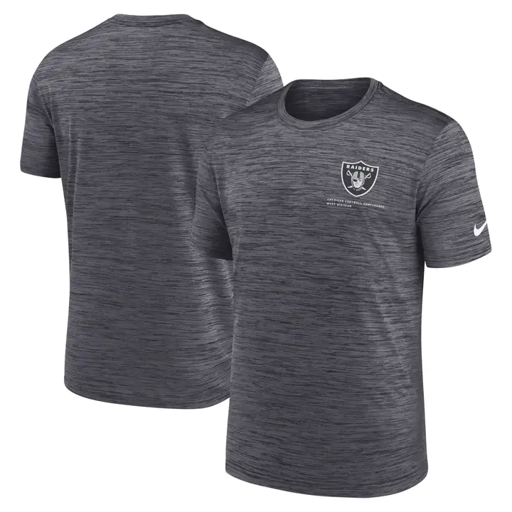 T-shirt graphique Las Vegas Raiders NFL Velocity 23 BLK