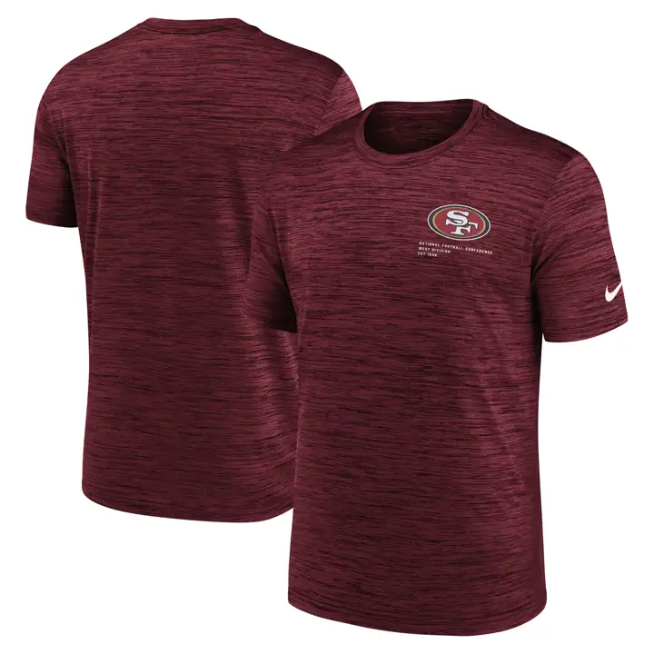 T-shirt Info Graphique NFL Velocity San Francisco 49ers 23 ROUGE