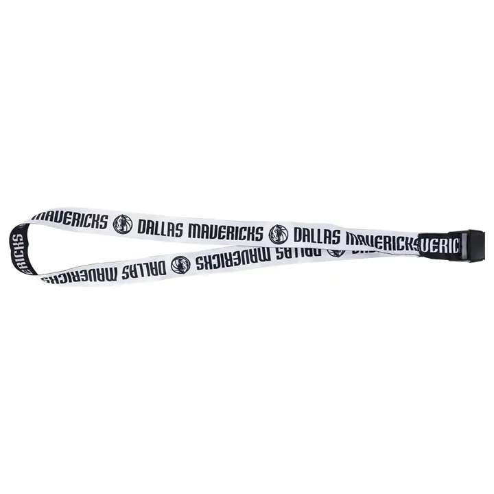 Cordon Porte-Clés Dallas Mavericks Noir Blanc