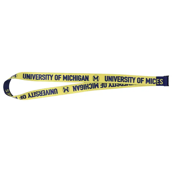 Lanière Rétro Michigan Wolverines