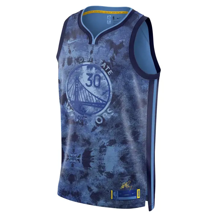 MAILLOT WARRIORS NBA SELECT SERIES Stephen Curry BLEU