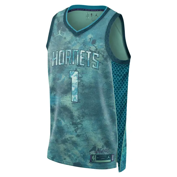 Maillot NBA SELECT SERIES des Hornets de Charlotte LaMelo Ball SARCEAUX