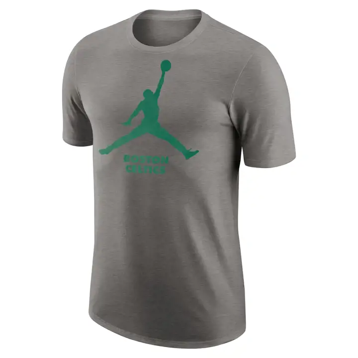 T-SHIRT JORDAN NBA BOSTON CELTICS GRIS JUMPMAN