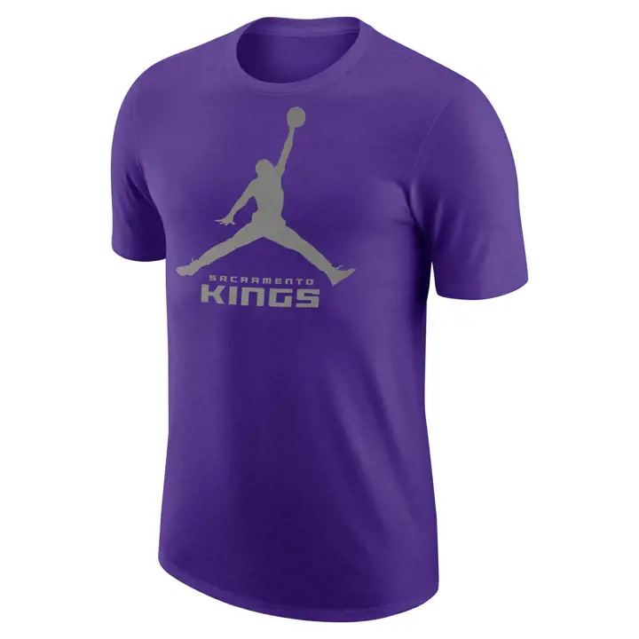 TEE-SHIRT JORDAN NBA SACRAMENTO KINGS JUMPMAN PUR