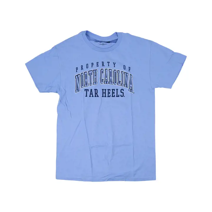 North Carolina Tar Heels T-shirt "Propriété de la NCAA" LBL