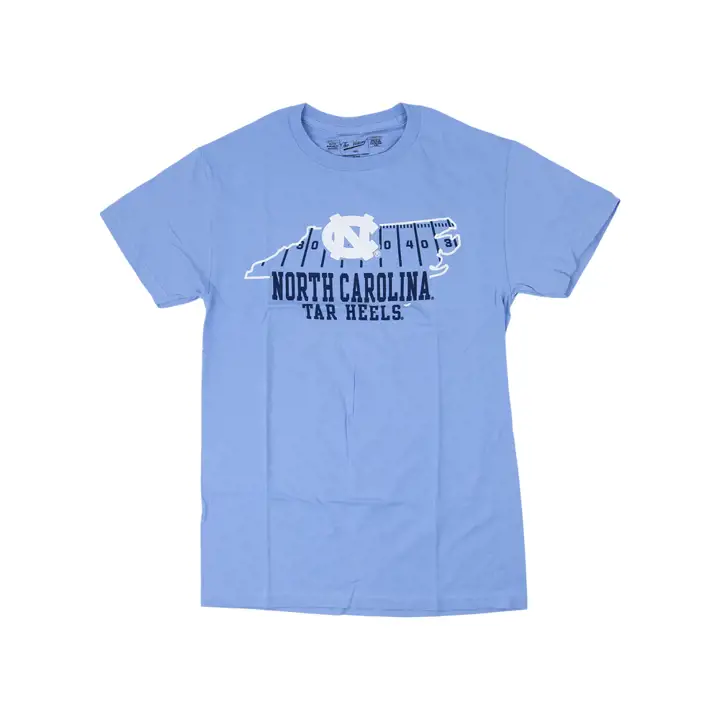 T-shirt fierté d'État NCAA North Carolina Tar Heels LBL