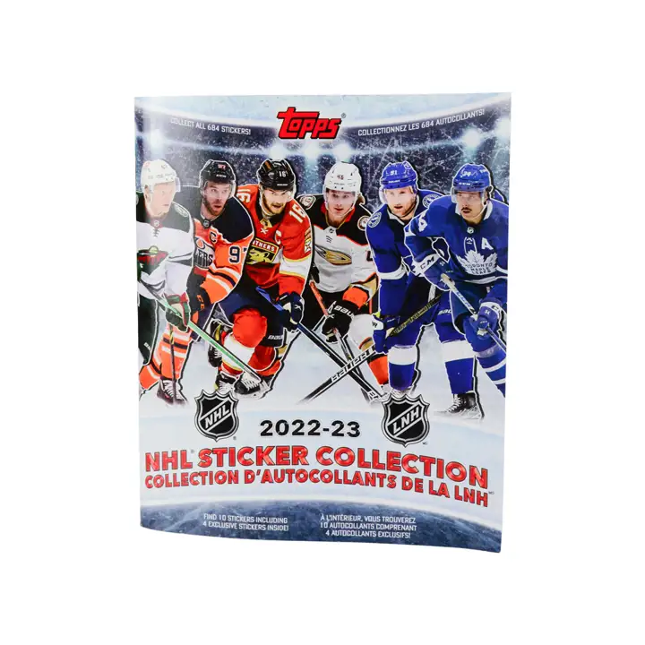 ALBUM DE HOCKEY TOPPS NHL 2022-2023 ast