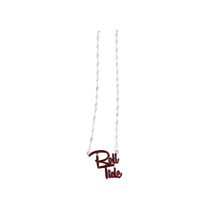 Collier avec slogan Alabama Crimson Tide AST