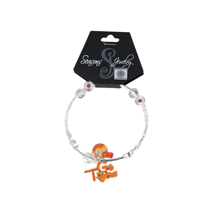Bracelet Slogan Clemson Tigers AST