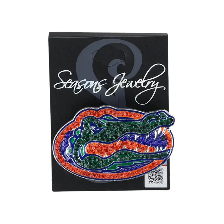 Boucles d'oreilles Florida Gators Logo Cristal AST