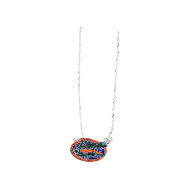 Collier à logo en cristal des Florida Gators AST