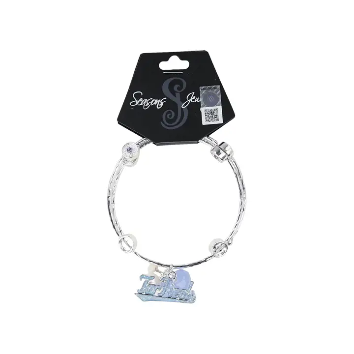 Bracelet à message des Tar Heels de Caroline du Nord AST