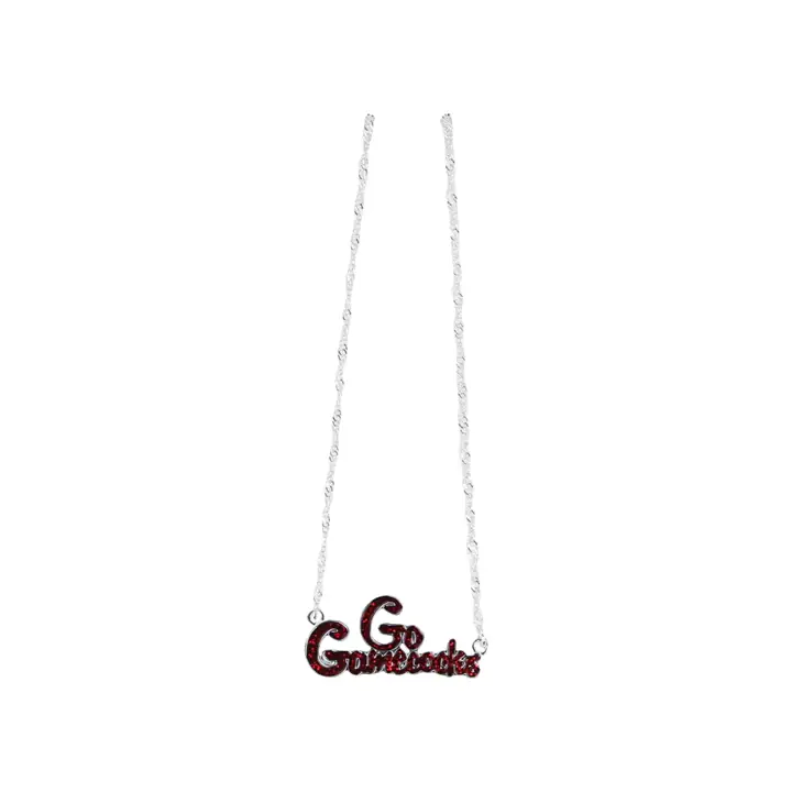 Collier à slogan des Gamecocks de la Caroline du Sud AST