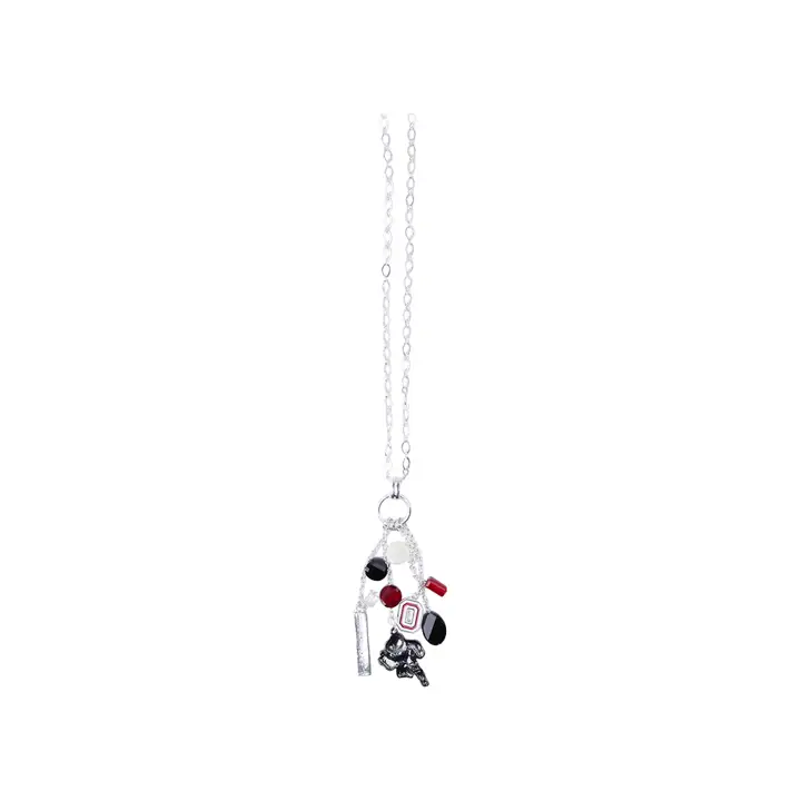 "Collier Ohio State Buckeyes 30" (76 cm) avec Breloques AST"