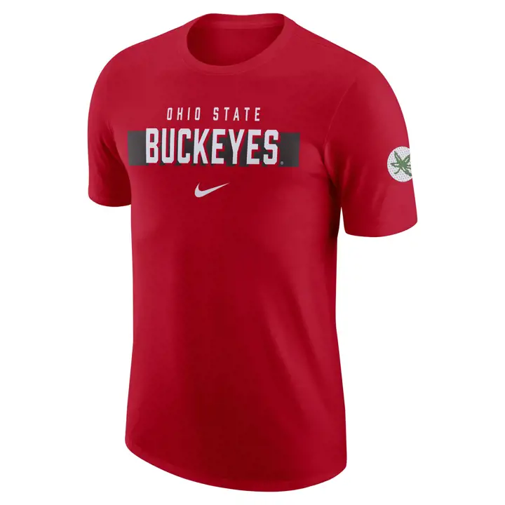 T-shirt Ohio State Buckeyes NCAA Gametime 23 ROUGE