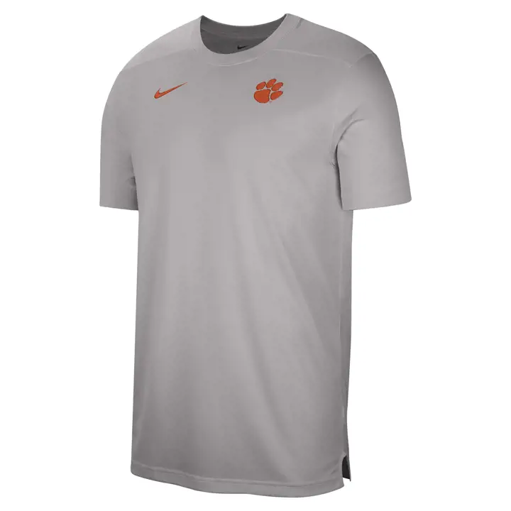 Haut d'entraîneur Clemson Tigers NCAA UV 23 GRY