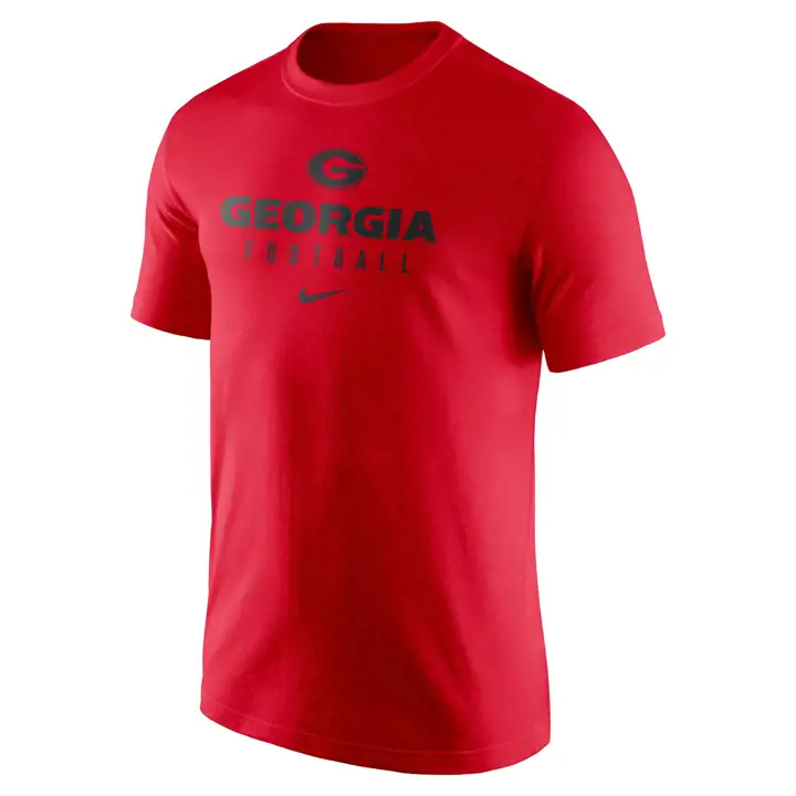 T-shirt Georgia Bulldogs NCAA Drifit Team Issue 23 ROUGE
