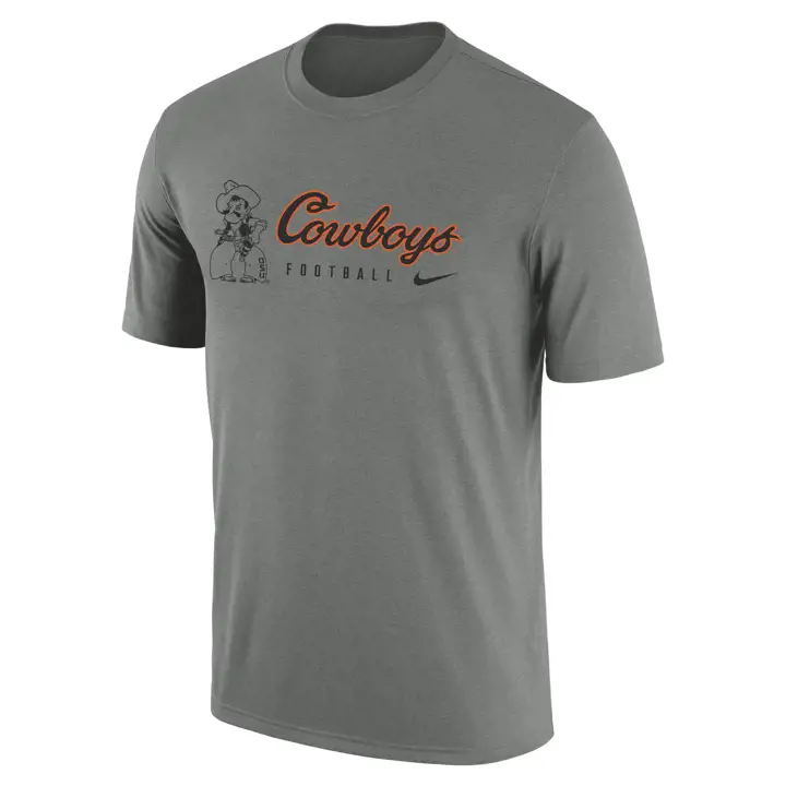 T-shirt Oklahoma State Cowboys NCAA Legend Team Issue 23 GRY