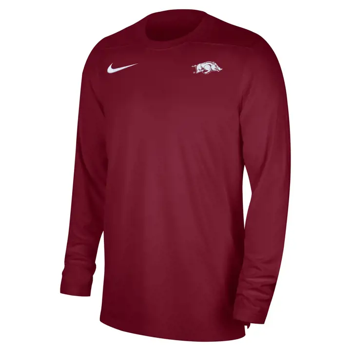 Haut manches longues UV NCAA Arkansas Razorbacks Coaches 23 CRIM