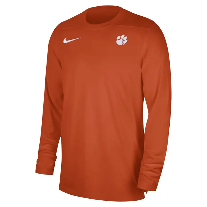 Haut d'entraîneur Clemson Tigers NCAA UV manches longues 23 ORG