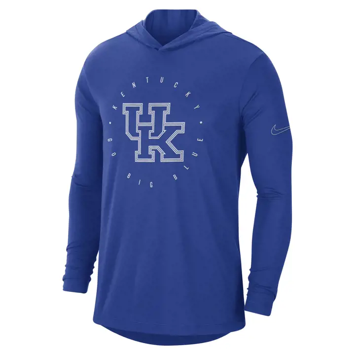 T-shirt à capuchon et manches longues Kentucky Wildcats NCAA DF 23 RBL