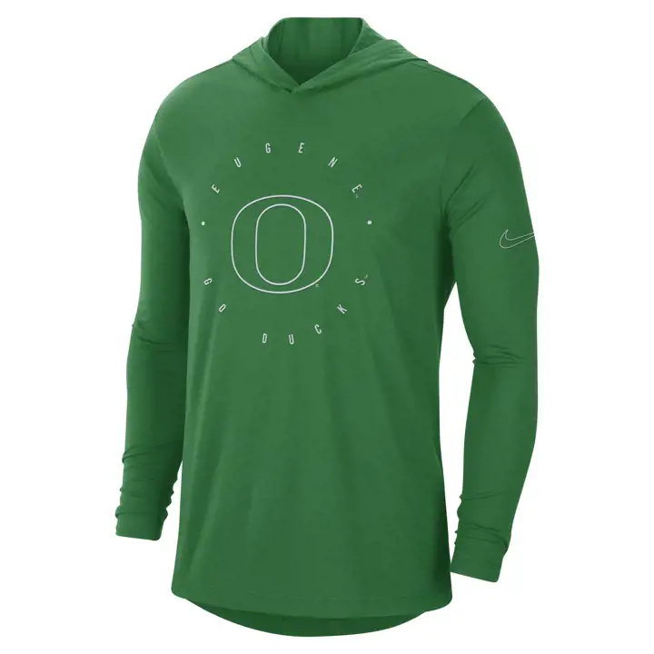 T-shirt à capuche Oregon Ducks NCAA DF LS 23 vert