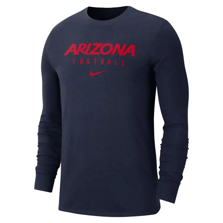 T-shirt manches longues Arizona Wildcats NCAA Dri-Fit Team Issue 23 MARINE
