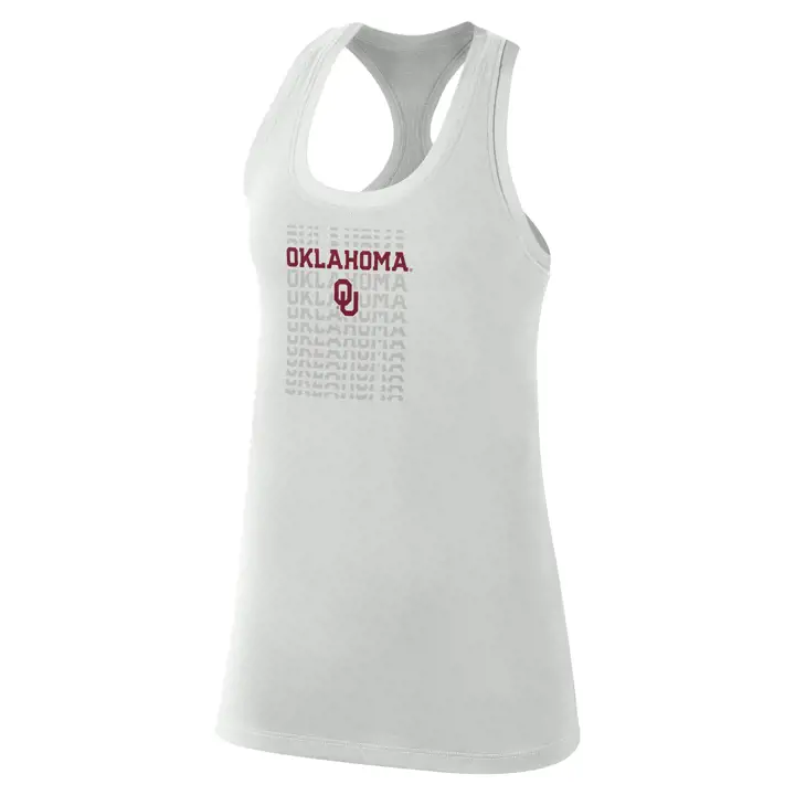 OKLAHOMA SOONERS Débardeur en Coton Gametime NCAA Femme 23 LGRY