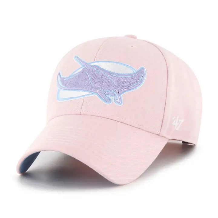 Casquette MVP Cotton Candy des Tampa Bay Rays de la MLB, rose/bleue