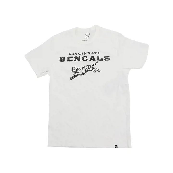 T-shirt Franklin d'avant-match des Bengals de Cincinnati 22 BLANC