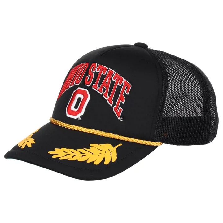 Ohio St B NCAA GOLD LEAF TRUCKER noir/rouge